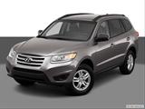 2012 Hyundai Santa Fe Front angle view photo